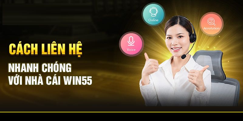 Liên hệ WIN55 qua trang page Facebook uy tín